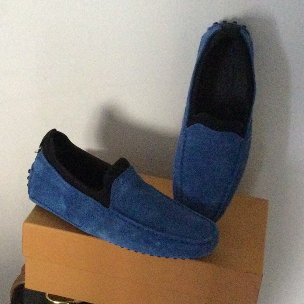 Tods Braid new suede loafers